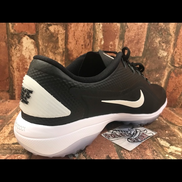 NEW Nike React Vapor 2 Golf Shoes Black TW Wide - Picture 6 of 8